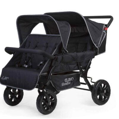Childwheels two by two Vierlingswagen 4-Sitzer (CHILDHOME)