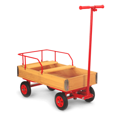 ROSE Bollerwagen mit Vollgummireifen