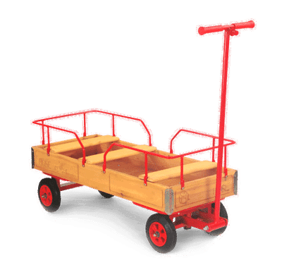 ROSE Bollerwagen XL mit Vollgummireifen