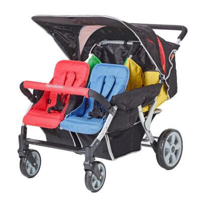 Familidoo Lidoo Star Vierlingswagen BB+ 4-Sitzer
