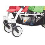 Familidoo Drillingswagen 3-Sitzer (Grau) - lidoo3 17