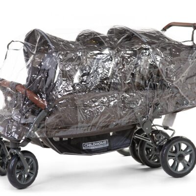 Regenschutz für CHILDHOME Sechslingswagen (CWSIXN)