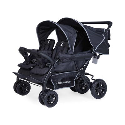 Childhome Quadruple Vierlingswagen 4-Sitzer