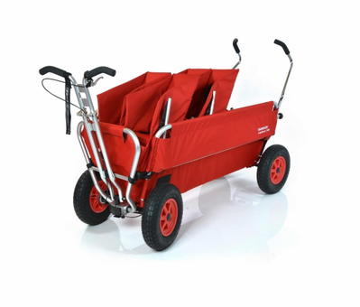 Rambler Explorer 120 (für 7 Kinder) – 2 Duo-Babysitze + Trittbrett