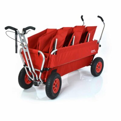 Rambler Explorer 120 (für 7 Kinder) - 3 Duo-Babysitze + Trittbrett