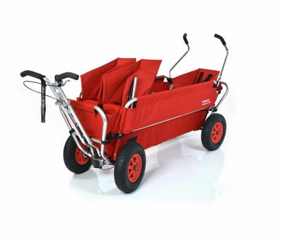 Rambler Explorer 120 (für 7 Kinder) – 1 Duo-Babysitz + 1 Kindersitz + hinterer Rahmen
