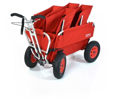Rambler Explorer 80 (für 5 Kinder) – 2 Duo-Babysitze + Trittbrett