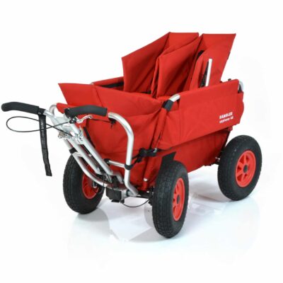Rambler Explorer 65 (für 4 Kinder) + 1 Kindersitz +  1 Duo-Babysitz + Trittbrett