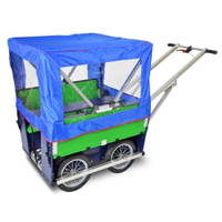 Sonnen & Regenverdeck (Kombi) Diedersdorfer Krippenwagen 6 Sitzer