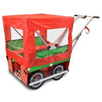 Sonnen & Regenverdeck (Kombi) Diedersdorfer Krippenwagen 8 Sitzer