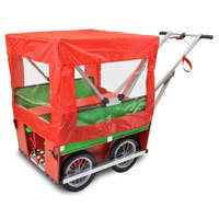 Regenverdeck Diedersdorfer Krippenwagen 6 Sitzer