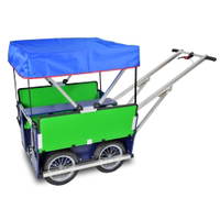 Sonnen & Regenverdeck (Kombi) Diedersdorfer Krippenwagen 8 Sitzer – Bild 4