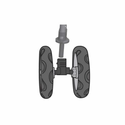 Vorderrad Version 2006-2010 Clicksystem (Angeles Krippenwagen)