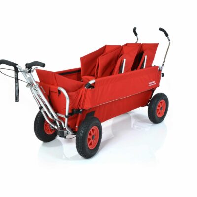 Rambler Explorer 120 (für 8 Kinder) - 2 Duo-Babysitze + 1 Kindersitz + Trittbrett