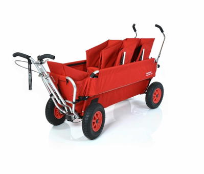 Rambler Explorer 120 (für 8 Kinder) – 2 Duo-Babysitze + 1 Kindersitz + Trittbrett