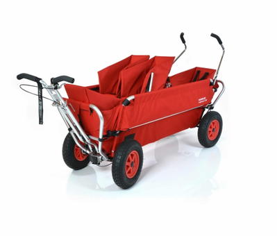 Rambler Explorer 120 (für 7 Kinder) – 1 Duo-Babysitz + 2 Kindersitze + hinterer Rahmen