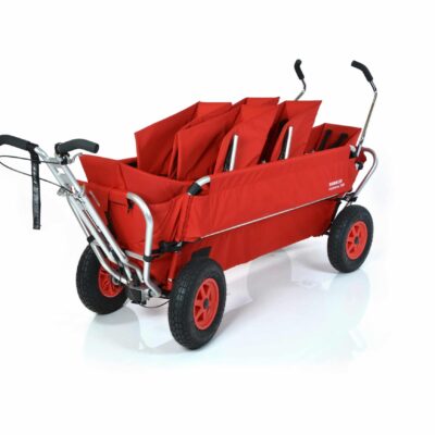Rambler Explorer 120 (für 6 Kinder) - 2 Duo-Babysitze + 2 Kindersitze + hinterer Rahmen