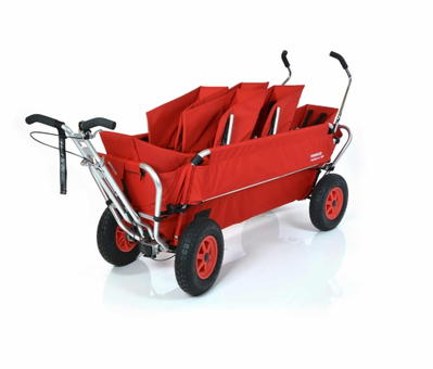 Rambler Explorer 120 (für 6 Kinder) – 2 Duo-Babysitze + 2 Kindersitze + hinterer Rahmen