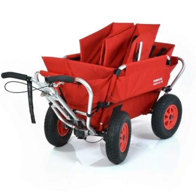 Rambler Explorer 65 (für 4 Kinder) + 2 Kindersitze + 1 Duo-Babysitz + Hinterer Rahmen