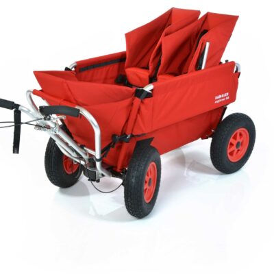 Rambler Explorer 80 (für 6 Kinder) + 1 Kindersitz + 1 Duo-Babysitz + Trittbrett