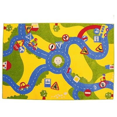 Spielteppich - Sicher im Straßenverkehr