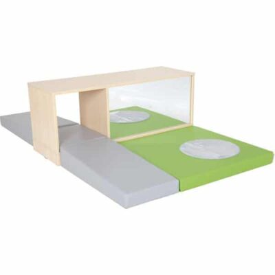 Quadro - Durchkriech-Schrank mit Spiegel