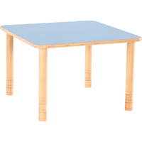 Flexi Quadratischer Tisch 80 x 80 cm, höhenverstellbar 40–58 cm – Bild 14