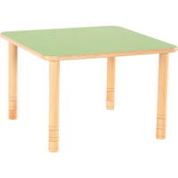 Flexi Quadratischer Tisch 80 x 80 cm, höhenverstellbar 40–58 cm – Bild 9