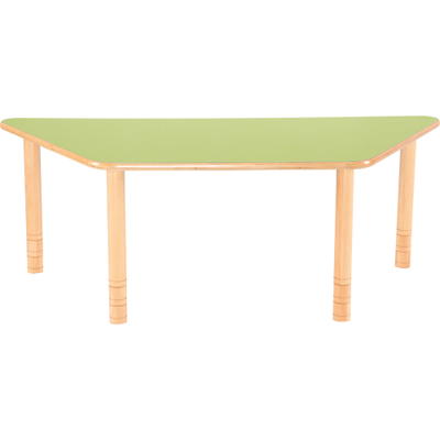 Kindergarten-Tisch Flexi (trapezförmig) – höhenverstellbar 40-58 cm