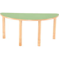 Kindergarten-Tisch Flexi (halbrund) - höhenverstellbar 40-58 cm – Bild 14