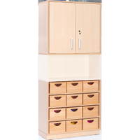 Kindergarten-Aufsatzschrank M, Breite: 89 cm, abschließbar - 092740 a 14