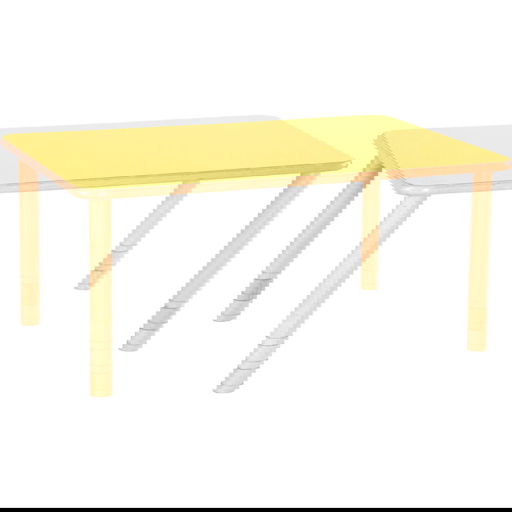 Tisch Flexi (rechteckig) 120 x 80 cm - höhenverstellbar 58-76 cm