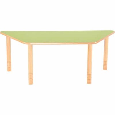 Kindergarten-Tisch Flexi (trapezförmig) - höhenverstellbar 40-58 cm