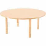 Kindergarten-Tisch Flexi (rund) – höhenverstellbar 40-58 cm - 092766 a 13