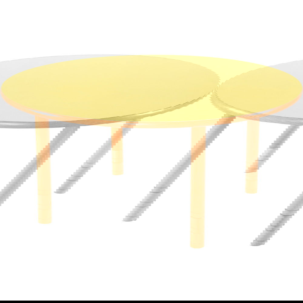 Tisch Flexi (rund) - höhenverstellbar 58-76 cm