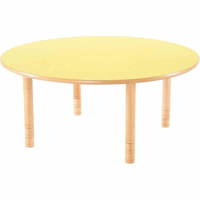 Kindergarten-Tisch Flexi (rund) - höhenverstellbar 40-58 cm – Bild 5