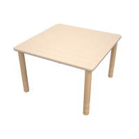 Flexi Quadratischer Tisch 80 x 80 cm, höhenverstellbar 58-76 cm – Bild 9