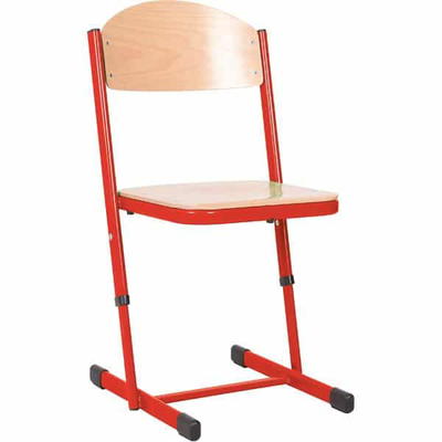 Kindergarten-Stuhl TS – höhenverstellbar 3-4 – Sitzhöhe 35-38 cm für Tischhöhe 59-64 cm