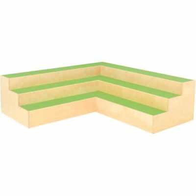 Kindergarten-Stufenpodest - Eckpodest