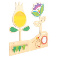 Sensorische Spielwand Wiese 2 – mit Spiralbahn - 096622 b 17