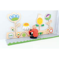 Sensorische Spielwand Wiese 2 – mit Spiralbahn - 096622 m 17