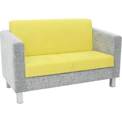 Kindergarten-Sofa Relax - grün-grau