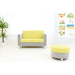 Sitz Relax, rund, grün-grau - 096636 f 17