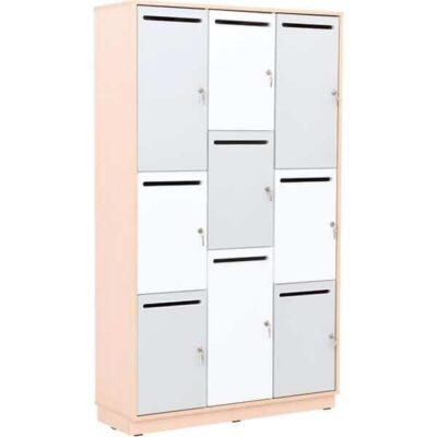 Quadro - Eigentumsschrank - 9 Fächer