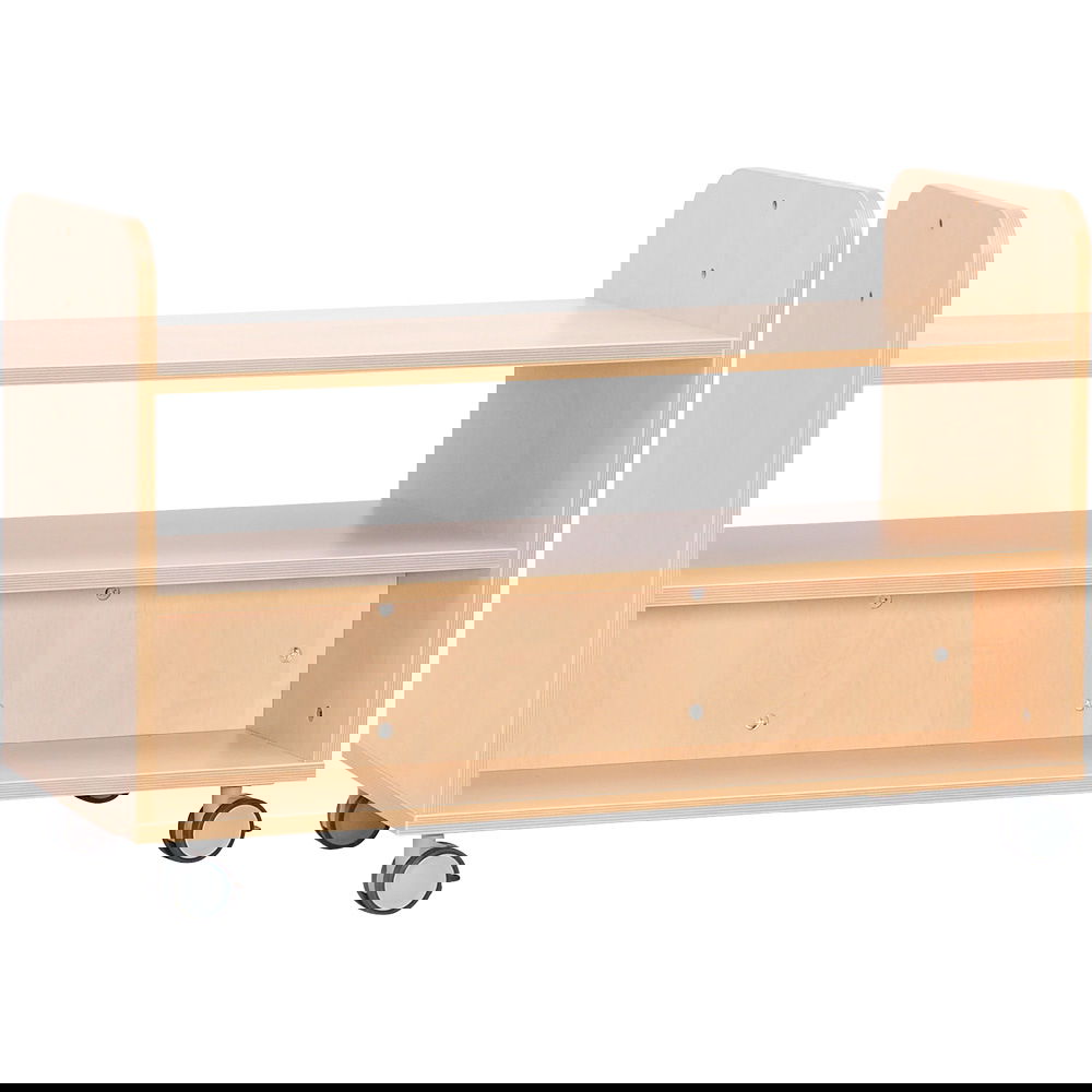 Kindergarten-Regal Flexi Mobiles Regal S, beidseitig offen