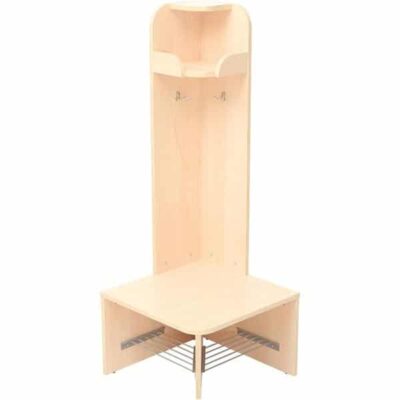 Eck-Abschluss Garderobe Schmetterling 2