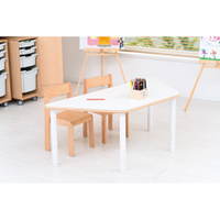 Kindergarten-Tisch Flexi (trapezförmig) – höhenverstellbar 40-58 cm - 099376 e 24