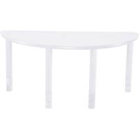 Kindergarten-Tisch Flexi (halbrund) - höhenverstellbar 40-58 cm – Bild 6