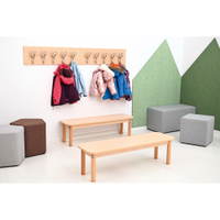 Kindergarten-Garderobenleiste, einfach - 099620N d 26
