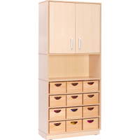 Flexi Schrank M mit 3 Fachböden, B 89 – Bild 27